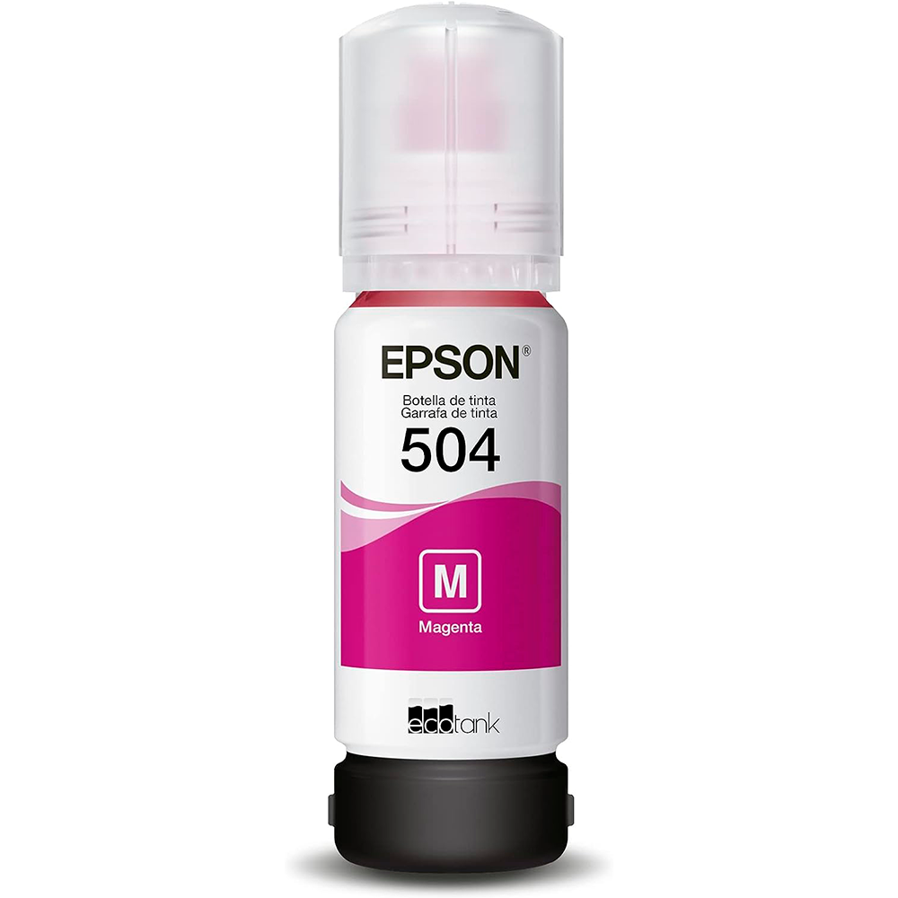 BOTELLA DE TINTA EPSON MAGENTA T504