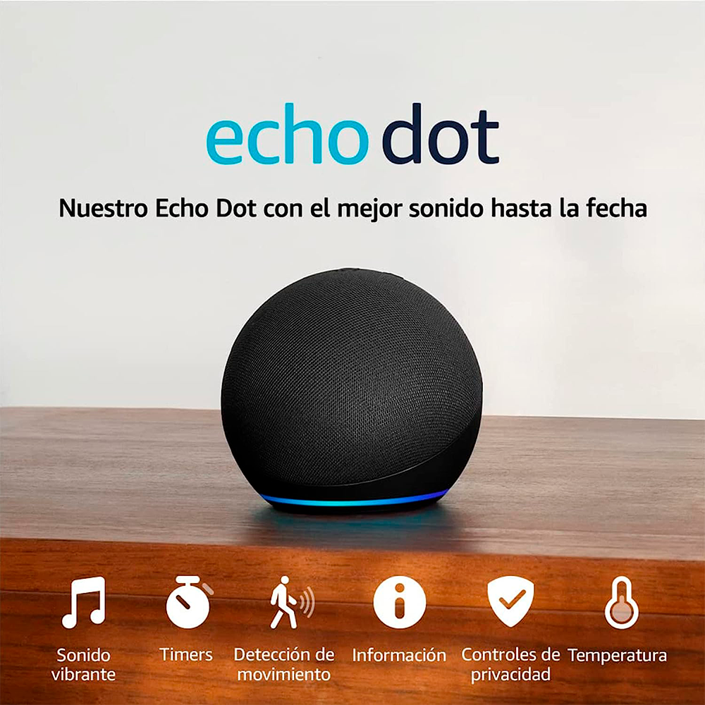 AMAZON ALEXA ECHO DOT 5TA GEN CHARCOAL