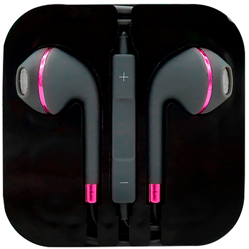 AUDIFONOS IN EAR BROBOTIX MODELO 764649 GRIS/ROSA