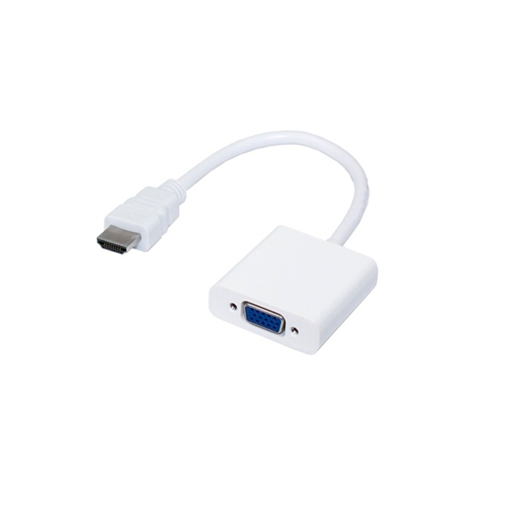 CONVERTIDOR DE HDMI M-VGA-H+AUDIO BLANCO 110964B