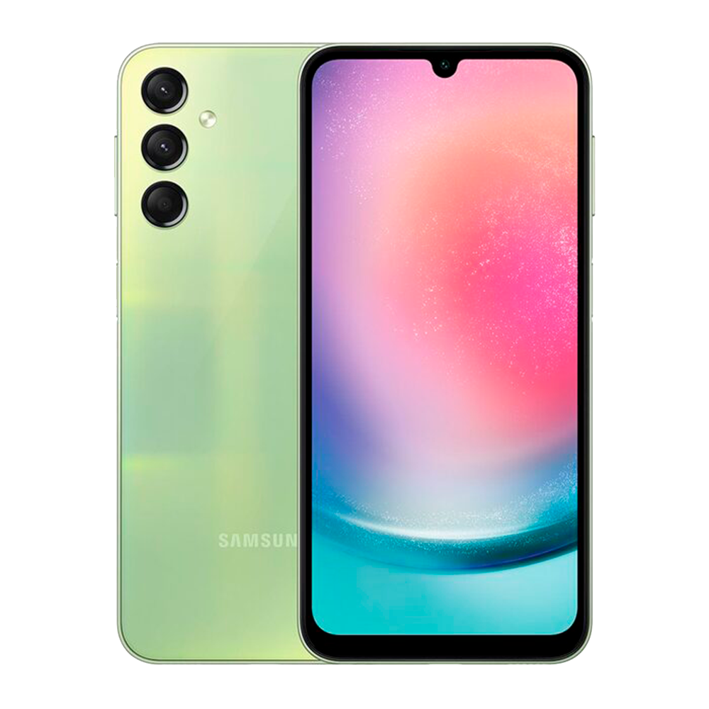 TELÉFONO CELULAR SAMSUNG A24 128GB/4GB/50MP VERDE