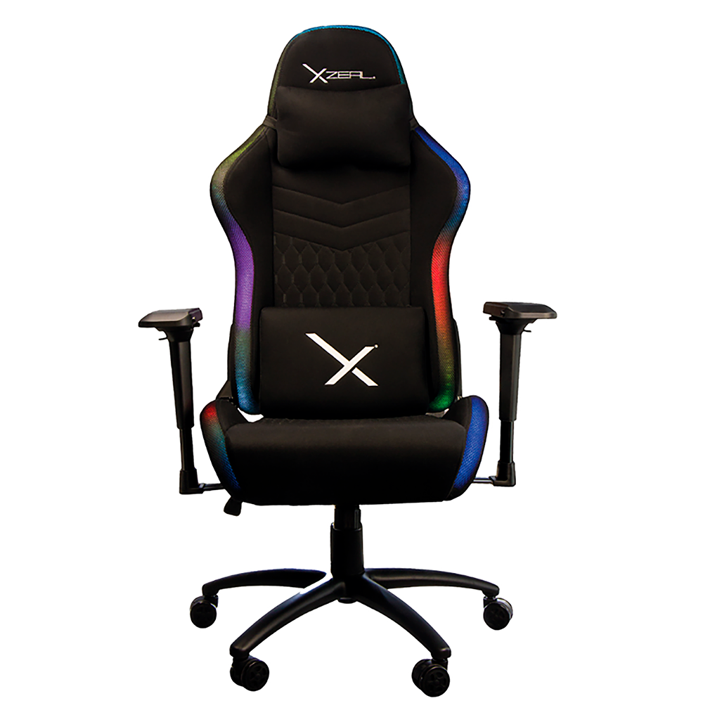 SILLA GAMER XZEAL RGB XZSXZ15B NEGRO