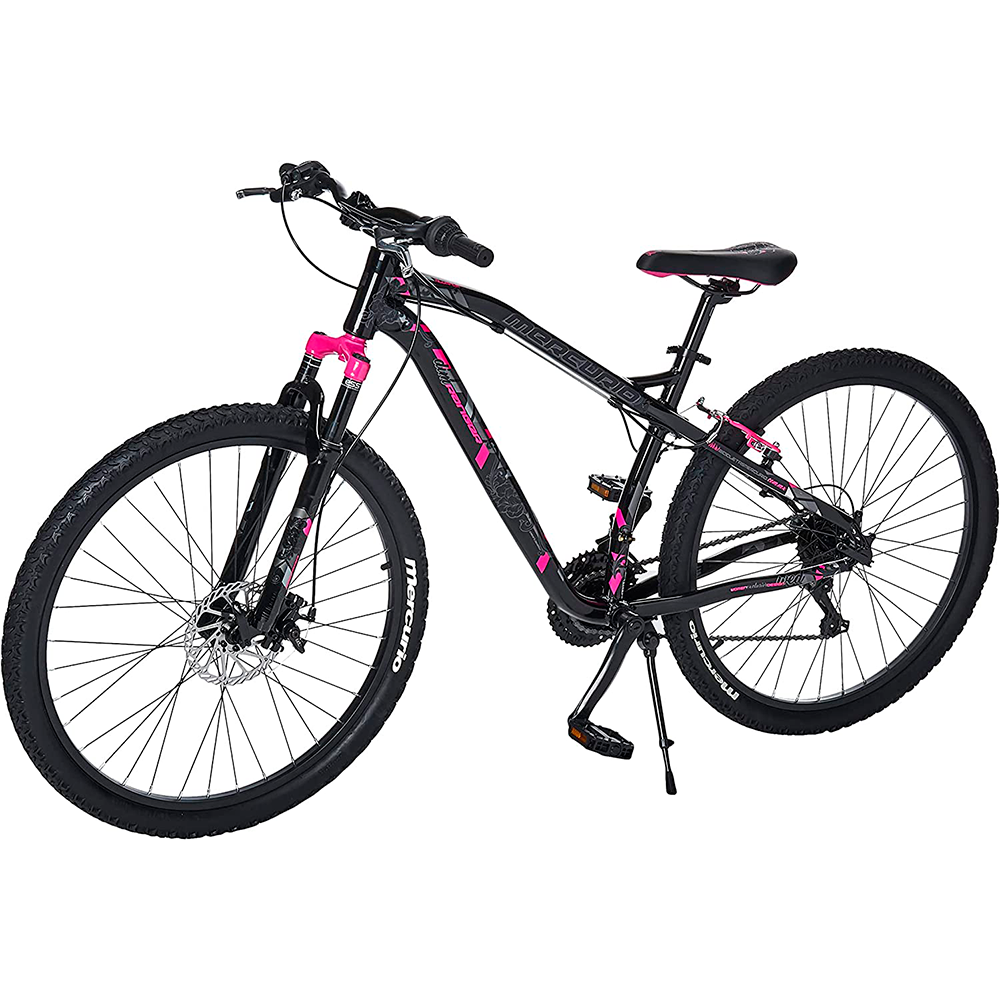 BICI MERCURIO RANGER R26 21V NEGRO/ROSA/GRIS