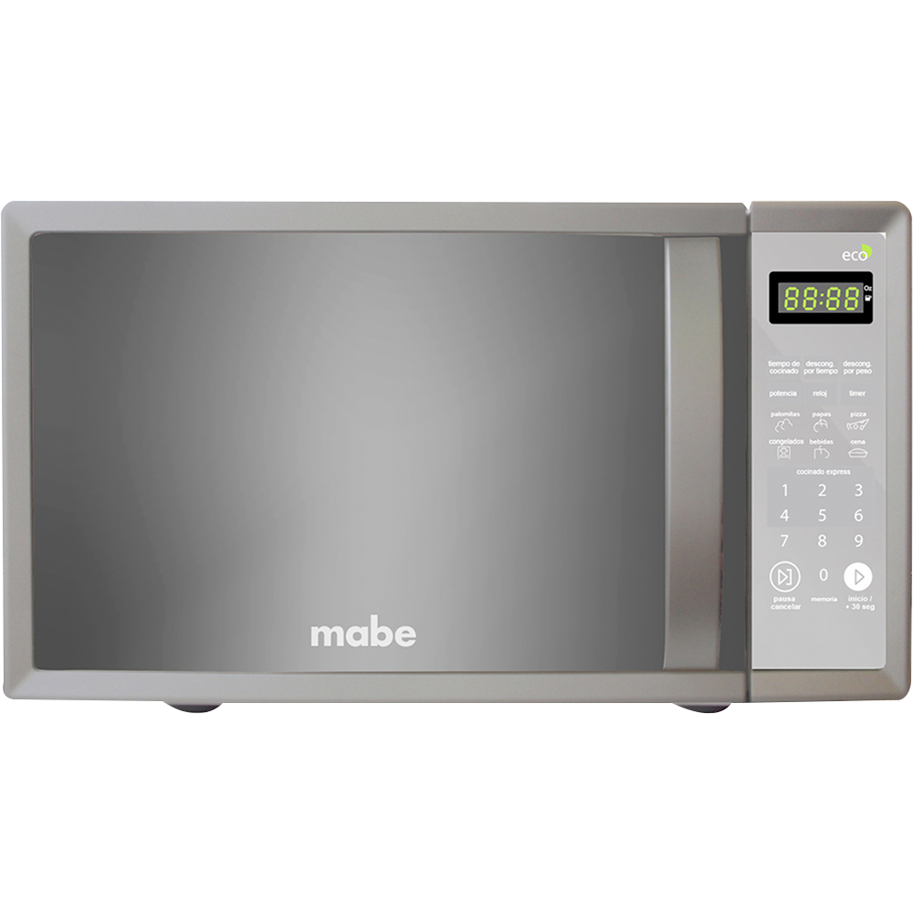 HORNO DE MICROONDAS MABE 0.7 PIES CUBICOS HMM70SEJ SILVER