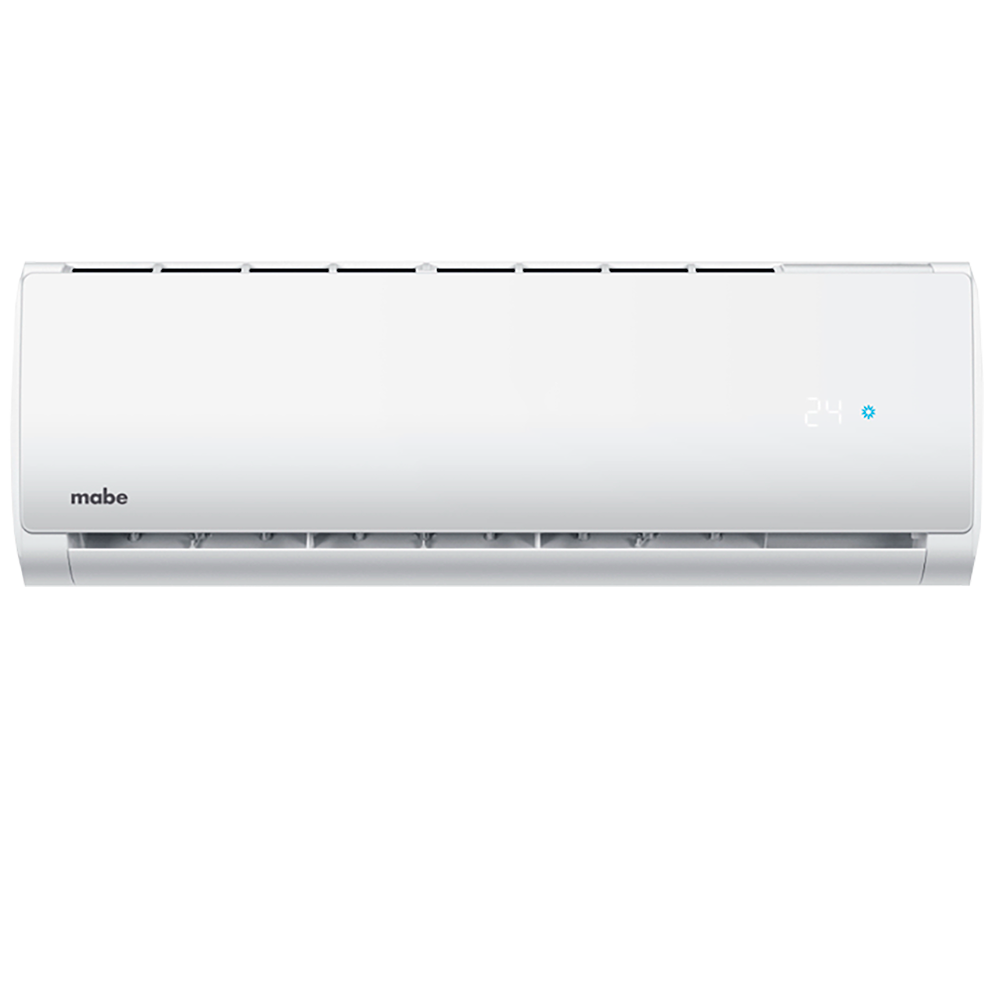 AIRE ACONDICIONADO MABE ESTANDAR 18000 BTU 220 V MODELO MMT18CDBWCAME1 COLOR BLANCO