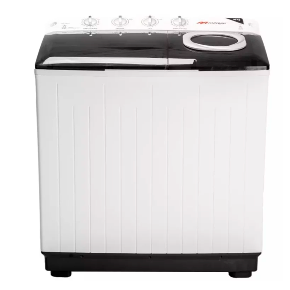 LAVADORA MIRAGE SEMIAUTOMÁTICA 16 KG 2 TINAS BLANCO MODELO LMS016M