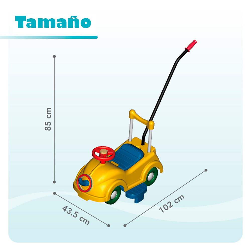 CARRITO ELEFANTE C/BASTON MOD. MY-5528