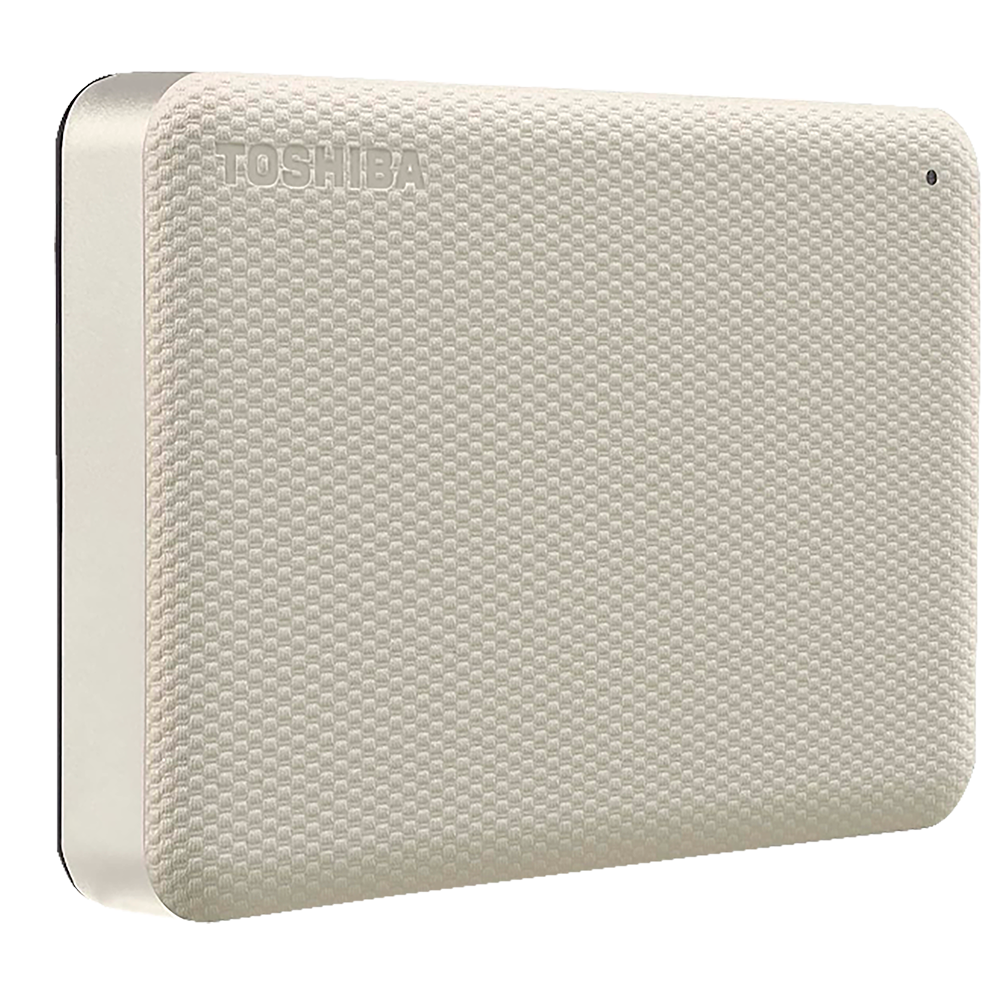 DISCO DURO EXTERNO TOSHIBA 4TB CANVIO ADVANCE BLANCO