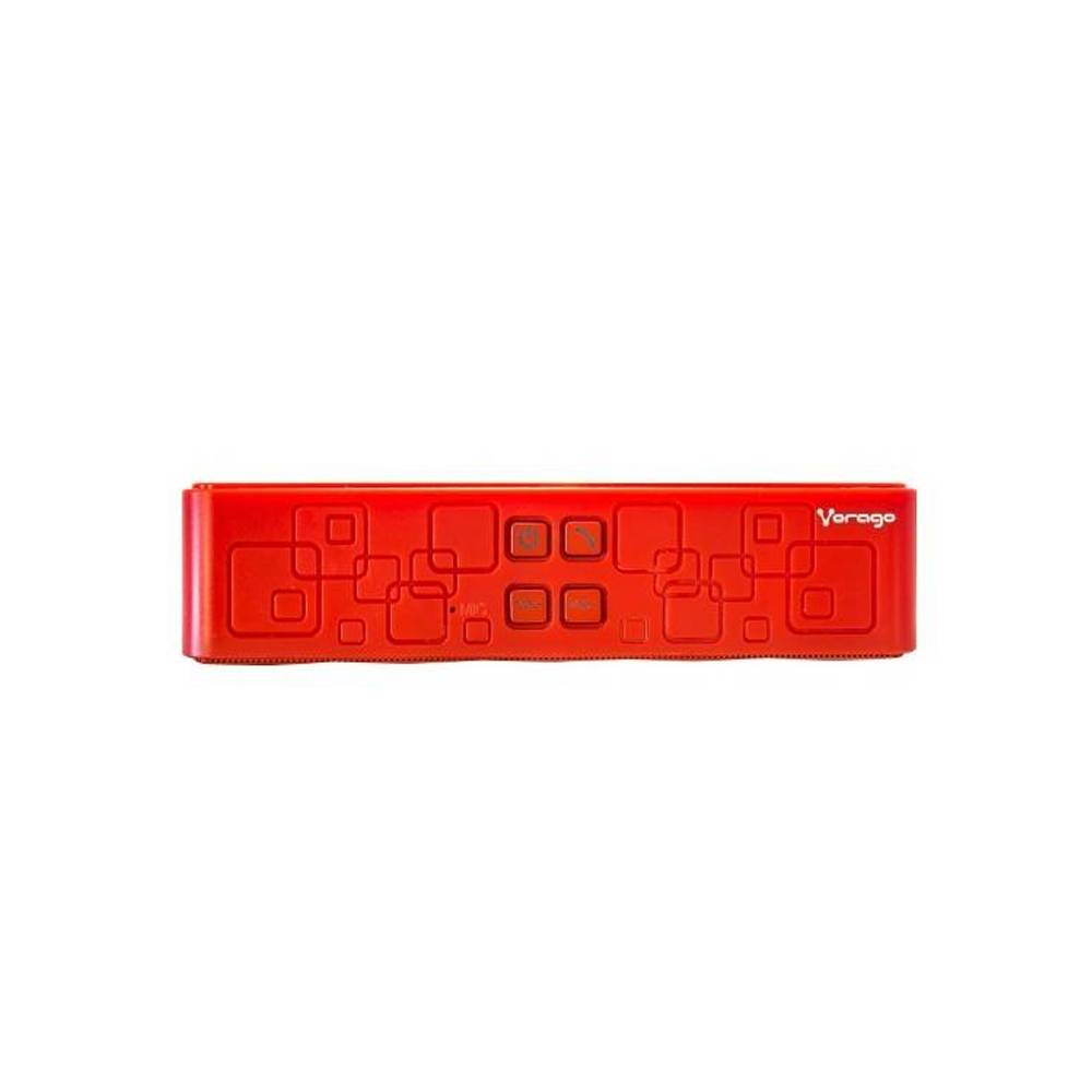 BOCINA VORAGO BSP-100 V2 BLUETOOTH ROJO