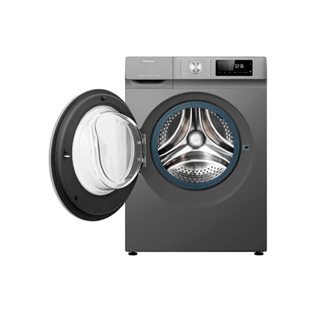 LAVASECADORA HISENSE DE 15KG WDQY1514 GRIS