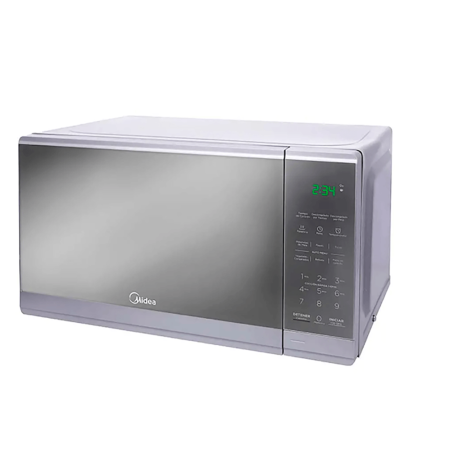 HORNO MICROONDAS MIDEA 07FT MMDF07S2MG GRIS ACABADO ESPEJO