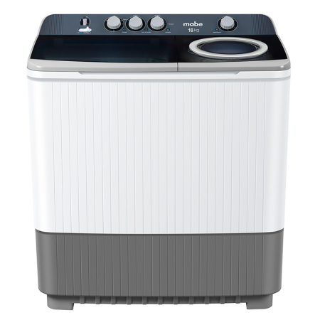 LAVADORA MABE 18 KG 2 TINAS LMDX8124HBAB0 BLANCO