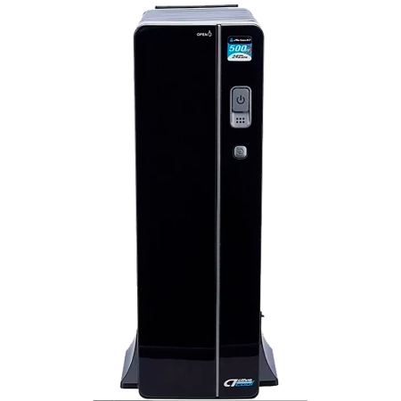 GABINETE ACTECK BERN MINI ATX TD510 FUENTE 500W COLOR NEGRO