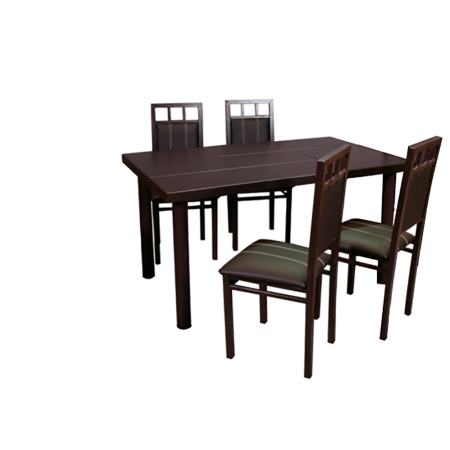 COMEDOR PORTUGAL CON 4 SILLAS MESA BIANCA