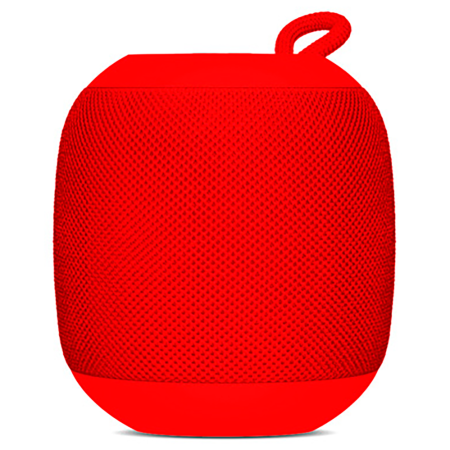 BOCINA BROBOTIX REDONDA BLUETOOTH ROJO