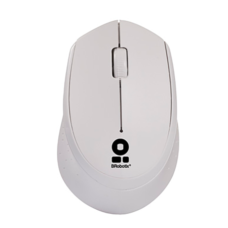 MOUSE INALÁMBRICO 6000809 BROBOTIX BLANCO