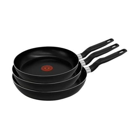 JUEGO DE SARTENES T-FAL VITAL 20,24,26 NEGRO.