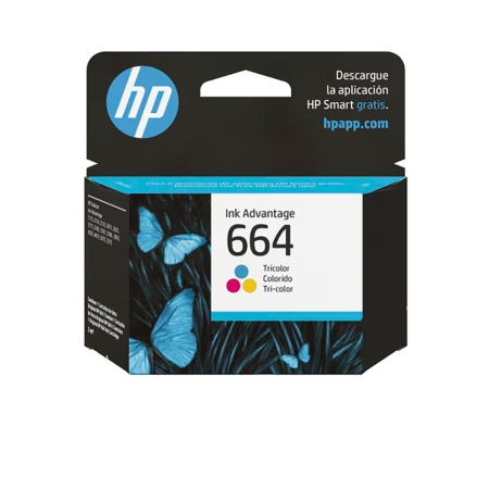 CARTUCHO DE TINTA HP TRICOLOR 664