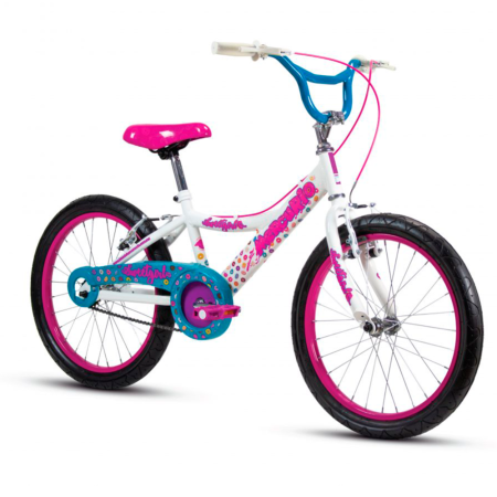 BICI MERCURIO SWEETGIRL R20 1 VELOCIDAD BLANCO/ROSA