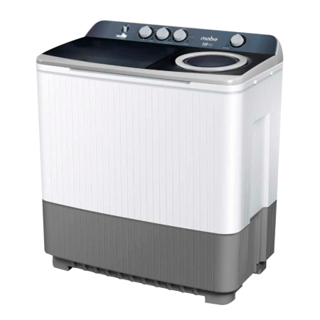 LAVADORA MABE 18 KG 2 TINAS LMDX8124HBAB0 BLANCO