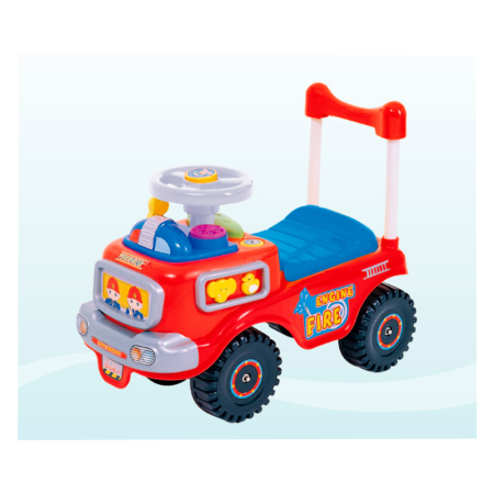 CARRITO MYTEK BOMBERO ROJO MODELO MY-5561B