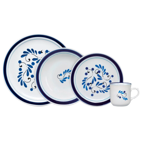 VAJILLA SANTA ANITA PUEBLA 16 PIEZAS