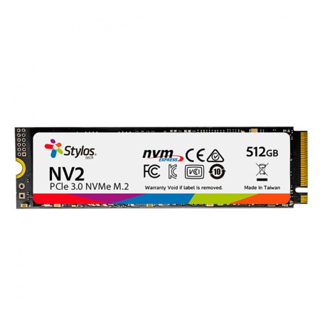 UNIDAD SSD M.2 STYLOS 512GB PCIE3.0 STMSSDM21B
