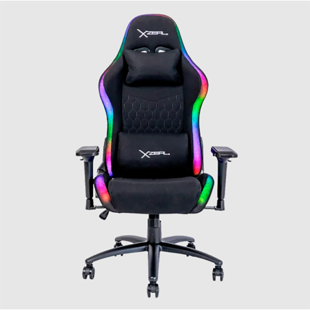 SILLA GAMER RGB XZEAL XZSXZ15B NEGRA