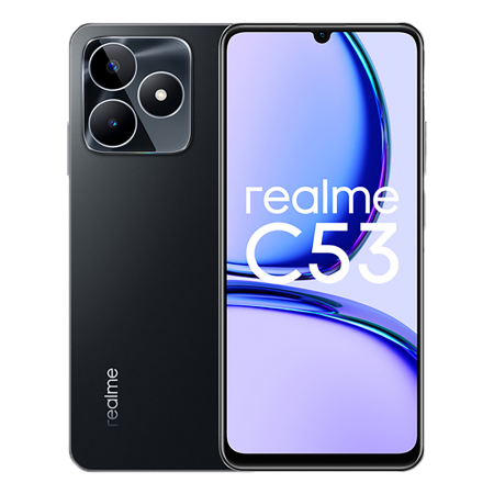 TELÉFONO CELULAR REALME C53 MODELO RMX3760 DE 6GB+128GB COLOR NEGRO