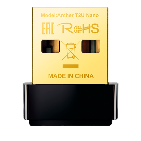 ADAPTADOR WIFI USB TP-LINK AC600 ARCHER T2U NANO