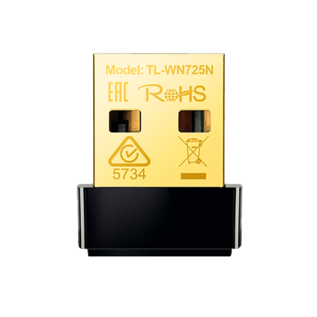 ADAPTADOR USB NANO INALAMBRICO TP-LINK TL-WN725N
