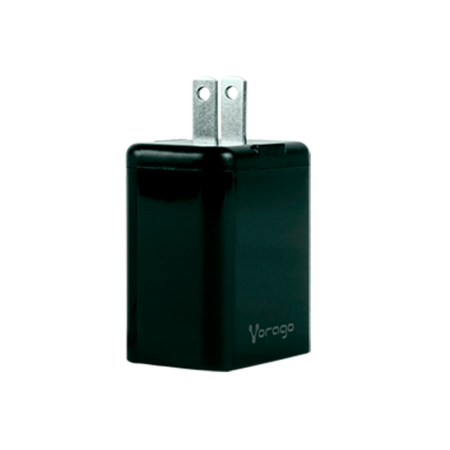 CARGADOR QUICK CHARGE VORAGO AU-350 NEGRO