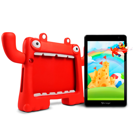 TABLET VORAGO KIDS PAD 8 64GB 4GB ROJO