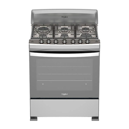 ESTUFA WHIRLPOOL 30 PULGADAS WFR3000S SILVER