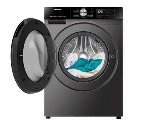 LAVASECADORA HISENSE 15KG INVERTER WIFI GRIS MOD. WD3S1543BT