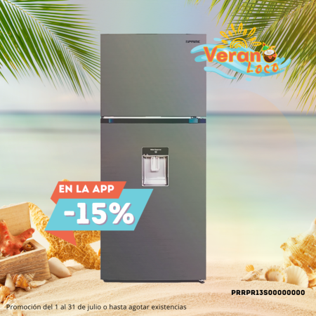 REFRIGERADOR PRIME 13P3 RPR13-S SILVER
