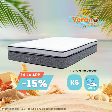 COLCHÓN KING SIZE ROVER RESTONIC