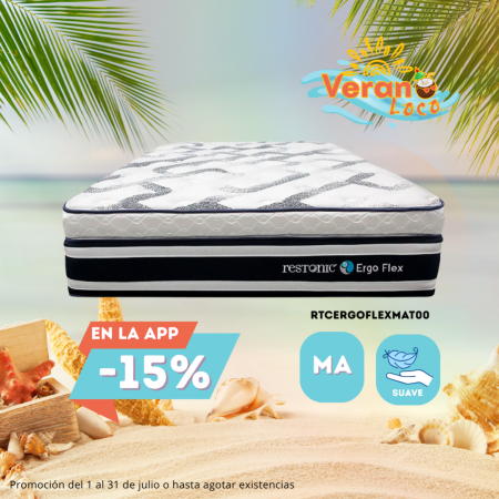 COLCHON MATRIMONIAL ERGO FLEX RESTONIC