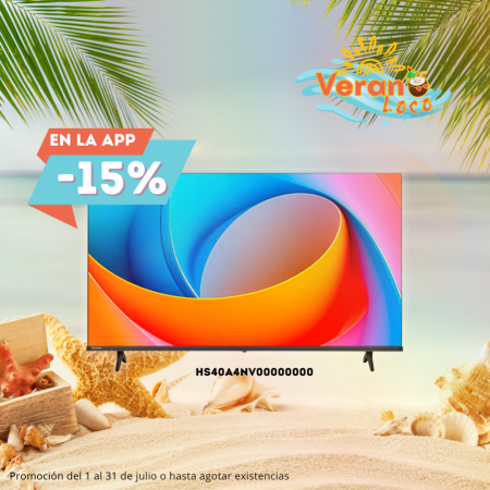 PANTALLA HISENSE 40 PULGADAS SMART VIDAA 40A4NV